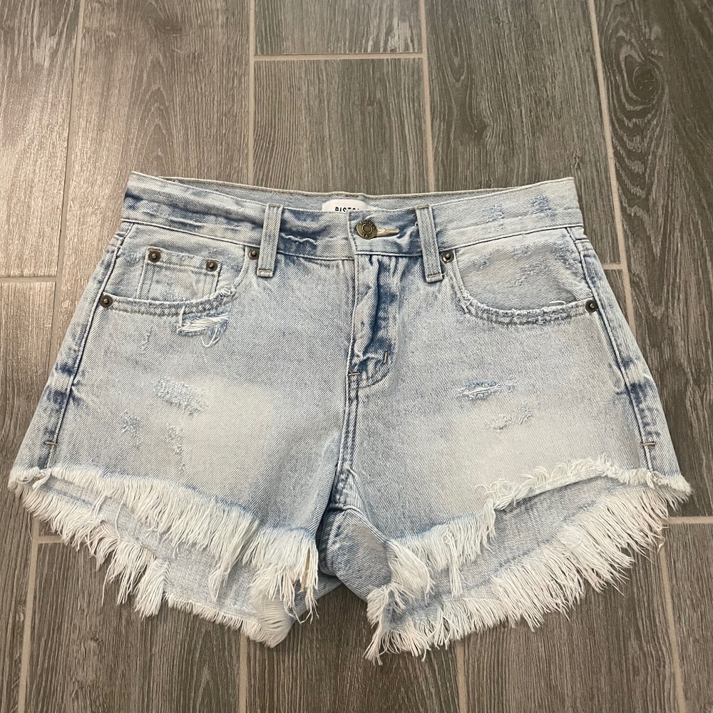Pistola Gigi Low Rise Cut Off Shorts